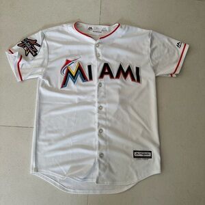 MIAMI MARLINS #27 Giancarlo Stanton Jersey 2017 MLB All-Star Game Youth Large